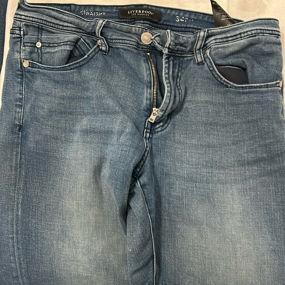 Men’s Liverpool blue jeans. 34x30